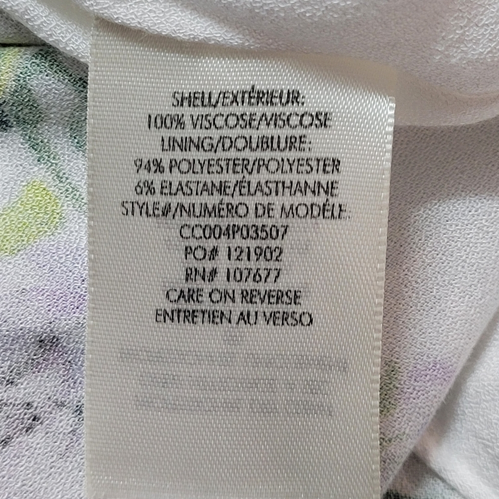 ALICE + OLIVIA Trixie Women's Size 14 floral print mini dress - Picture 16 of 16